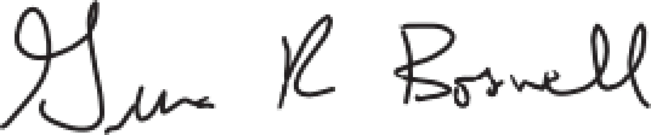 Gina Boswell's signature